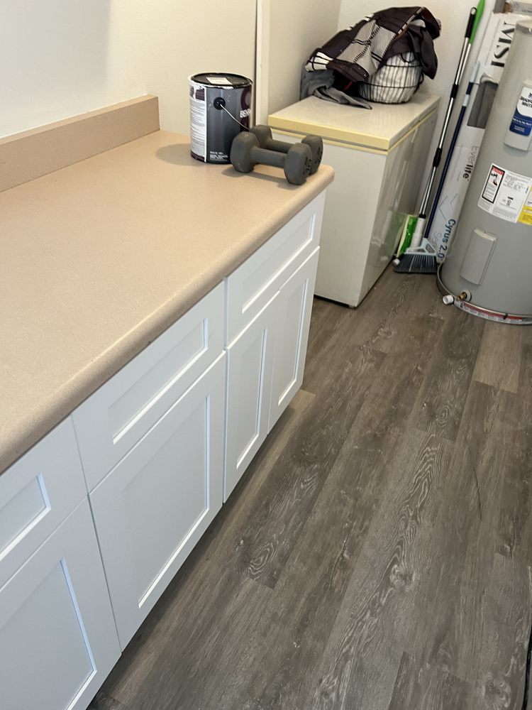 Kitchen countertop work
